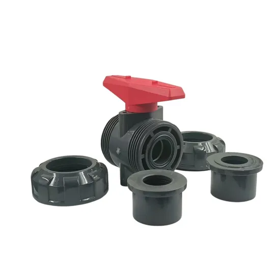 Durable UPVC Union Ball Valve 1.6MPa for Industrial Use